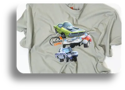 Car shirt example